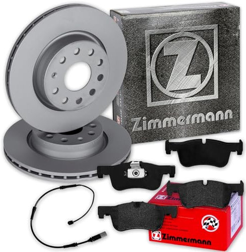 ZIMMERMANN Bremsscheiben+Beläge vorne passend für 3er F30 F31 F34 4er F32