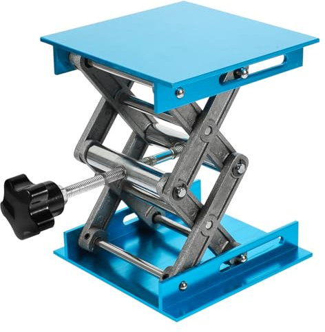 ULTECHNOVO 3 Stück Labor Hebetisch Wagenheber Plattform Labor Scherenheber Heber Wagenheber Ständer Wagenheber Halter Wissenschaftlicher Scheren Hebewagen Laborständer Labor Hebebühne