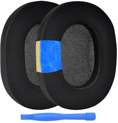MMOBIEL Ersatz Ohrpolster für Sony WH-1000XM5 Noise Cancelling Kopfhörer Kühlgel Kopfhörer Ohrpolster - Ersatzpolster – Schwarz