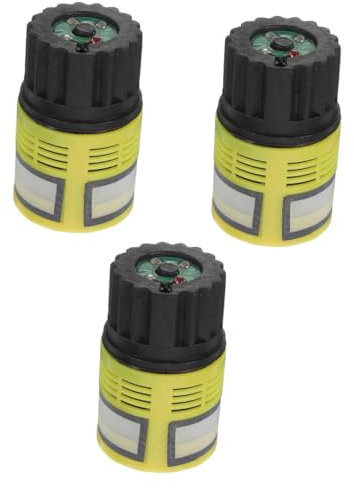 JEWEDECO 3pezzi Microfono Condensatore Antivento Per Registrazioni Professionali Mic Core Per Performance Ktv Theater Design e Portatile Durabilità e Stabilità
