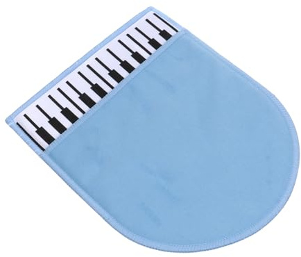 LALADEFIEE Reinigungstuch mit Starkem Staubentfernungseffekt aus Doppelseitigem Fleece für Klavier und Angenehmem Handgefühl zur Instrumentenpflege und Tastaturreinigung