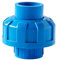 1 Stücke PVC Rohr Fitting Innen Durchmesser 20~50mm Bewässerung Rohr Joint Aquarium Aquarium Rohr Joint Kunststoff Rohr Joint(Blue,50MM)