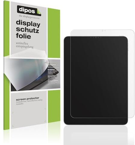 dipos I 2x Protection ecrán mat compatible avec Apple iPad Pro 11 2022 4.Gen Films de protection d'écran