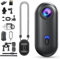 The Go Catch Camera, Gocatch Camera, Nexo25 Black 4K/1080P UHD Sports Thumb Cameras, wiith Ip68 Waterproof Wearable Action Cam for Cycling, Diving, Travel, Fishing (Black-4K,256G)