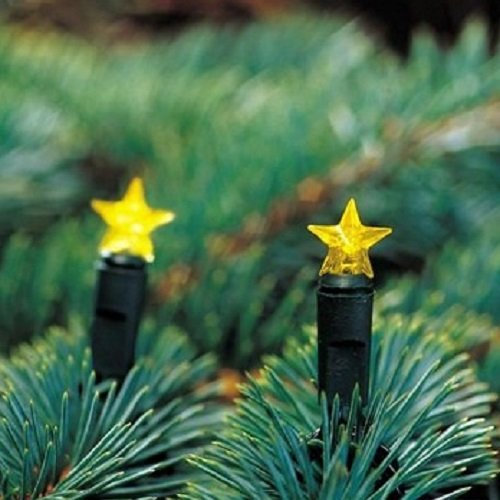 LED Lichterkette mit Batteriebetrieb 20 GELBE LED