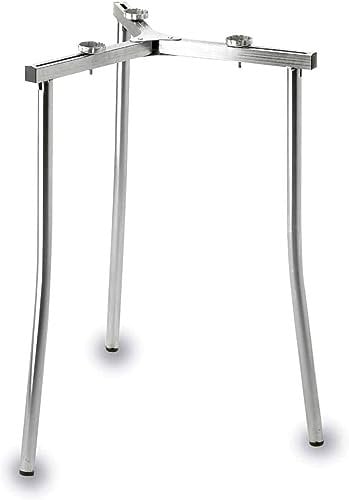 LACOR Garcima 5020095 Soporte para Paellero Butano, Aluminio, Gris, 56 cm