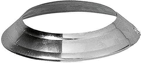 Turk 73257 Ofenrohr-Halsband mit Clip, Silber, 135 mm
