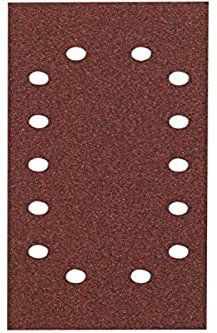 Hitachi – 753074 Sandpaper Sheets for Orbital Sander 115 x 280 mm Grain 100 Clip-on (10)