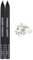 Power Grips Fixie Gurt-Set, Schwarz