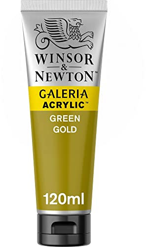 Winsor & Newton Galeria Colore Acrilico 120 ml - Verde Dorato