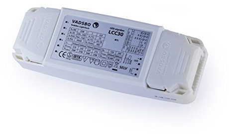 Vadsbo, LCC30, LED Controller, LED Control Gear, Driver + Dimmer in One Unit; max Load 30W
