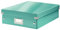 Leitz Organiser Box, Click and Store Range 60580051 - Medium, Ice blue