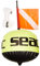 Seac Fluorescent Buoy, Signalboje mit Flagge