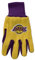 WinCraft Los Angeles Lakers zweifarbige Handschuhe