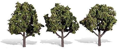 Woodland Scenics Sun Kissed Deciduous Trees 4 5-inch