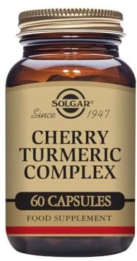 Solgar Cherry Turmeric Complex vegetable capsules - Pack of 60 - Antioxidant and Anti-Inflammatory Properties - For Daily Wellbeing - Vegan and Gluten-Free