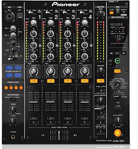 Pioneer - Djm-850-k mixer dj djm850 nero