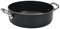 Pentole Agnelli ALSA106SS36 Casseruola Bassa Antiaderente Spessore 3 Millimetri con Due Maniglie Inox, Diametro 36 cm