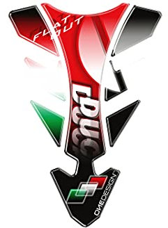 Puig 5633R Adesivi Protezione Serbatoio Modello Future per Ducati Rosso