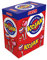 FIESTA Kojak Caramelo con Palo Sabor Cereza Relleno de Chicle - Caja de 100 unidades