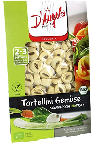 D'Angelo Pasta Tortellini mit Gemüse (250 g) - Bio