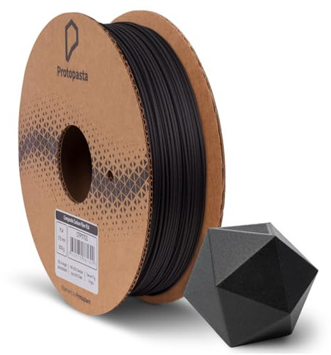 proto-pasta cfp11705 das Original Karbonfaser Spule, PLA, 1,75 mm, 500 g, schwarz