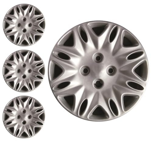 SERIE 4 BORCHIE - 4 COPRICERCHI COPPE RUOTA 14 PER LANCIA Y ELEFANTINO