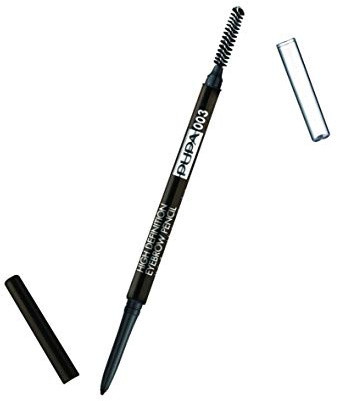 Pupa Milano High Definition Eyebrow Pencil - 003 Dark Brown For Women 0.003 oz Eyebrow