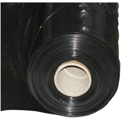 Baufolie schwarz 4000 x 0,10 mm x 50 m