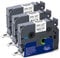 3X XemaX Compatible for Brother Label Printer Tape 12mm TZe-231 P-Touch Label Tape Cassette for Brother P-Touch Labeller PT-E110 H100R H110 H101C H108 E100 H100LB H105, Black on White