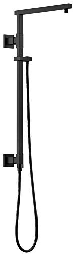 DELTA FAUCET 58420-BL Emerge 26 Angular Shower Column, Without Accessories, Matte Black