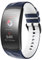 NotoCity Compatibile con Cinturino Gear Fit 2 / Gear Fit 2 PRO Sostitutivo in Silicone Cinghia (S, Blu scuro+Bianco)