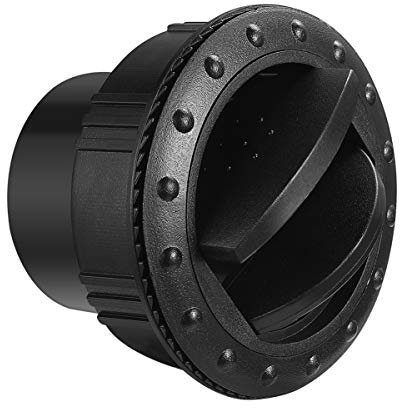 BESPORTBLE 1 unidad de salida de aire giratorio universal aire acondicionado de salida de aire de salida de aire aire acondicionado ventilación para aire acondicionado coche Rv ATV 60 mm