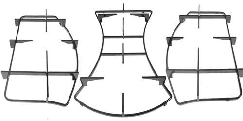 ARISTON GRIGLIE PER CUCINA PH640 3 PEZZI 4 FUOCHI NO ORIGINALE (Kit 3 griglie)