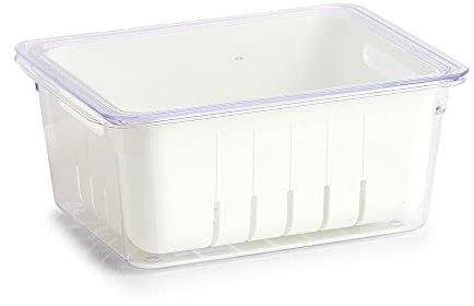 Zeller Kühlschrank-Box, Kunststoff, weiß