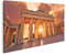 islandburner Bild auf Leinwand Berlin Brandenburger Tor Sonnenuntergang Bilder Wandbilder Poster