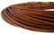 esnado Cordon en Cuir Rond - 1,5 mm - Marron Naturel - 5 mètres - Cuir véritable - Tannage végétal - Idéal pour Bijoux et Bracelets, Les travaux manuels ou la décoration, Bricolage, Les médiévaux