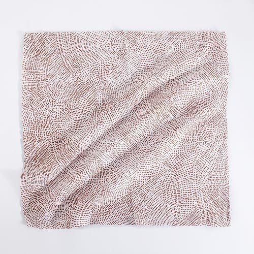 FINGERCRAFT Stoffservietten, Set mit 12 Baumwoll-Leinen-Mischgewebe, bedruckte Dinner-Servietten, perfekt für Partys, Abendessen, Hochzeiten, Cocktails, Weihnachten, Ostern, 50,8 x 50,8 cm, abstrakte