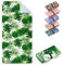 Fit-Flip Strandtuch XXL - Mikrofaser Badetuch - Strandtücher leicht und schnelltrocknend - 100% recyceltes Mikrofaser Handtuch - Strandhandtuch zum Baden (Tropic Leaves 160x90cm)