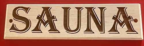 Sauna Hinweisschild SAUNA