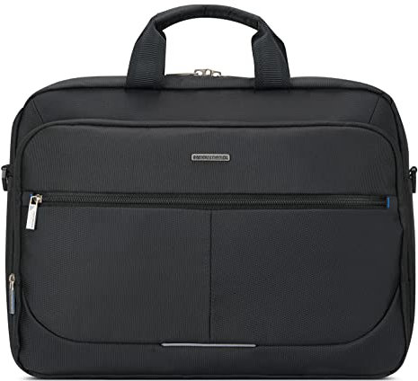 Roncato EASY OFFICE 2.0 Laptoptasche mit 17 Laptopfach - 32x43x10 cm - Schwarz