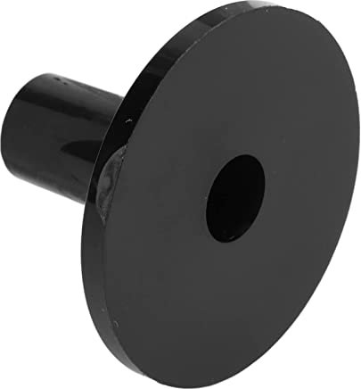Lwuey Soporte de Platillo Fieltro, Fundas Accesorios Tambor Reemplazo Instrumento Repuesto Juego Batería Tuercas Mariposa Arandela Bridas Largas Plástico Negro Mangas Percusión Protectora 15Piezas