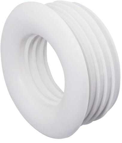 SKIR'CO Manchon en caoutchouc blanc 50 x 32 mm pour tuyau de vidange, raccord en caoutchouc, adaptateur de tuyau, réducteur en caoutchouc