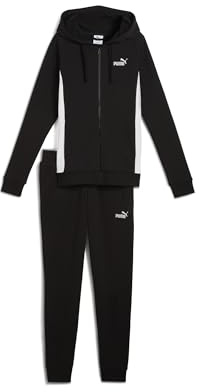 PUMA Damen Hooded Sweat Suit TR cl Gestrickte Anzüge, PUMA Black, XL