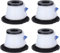 Forhome 4 Stück Filter Ersatzteile für MOOSOO K17,Staubsauger Ersatzfilter, Filter Set,Ersatz-Vakuumfilter passen für Akku-Staubsauger, One Zubehör für Filterstaubsauger