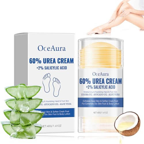Fußcreme Trockene Füße Fusscreme Sehr Trockene Füsse Hydrating and Anti-Cracking Foot Cream Aktualisierung Feuchtigkeitsspendende und Anti-Riss-Fußcreme Fußpflegecreme Lindert Trockenheit
