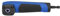 Adaptador de ángulo recto, adaptador de ángulo recto de onda de choque adaptador de taladro de controlador de impacto de 90 grados rojo multifuncional (Azul)