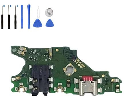 Eutoping Port de charge USB pour Huawei P Smart Plus 2019, connecteur de station d'accueil, panneau de chargement, câble flexible de remplacement avec outil