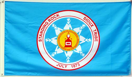 Stehender Rock Sioux Tribal Flagge, Banner 90 x 150 cm
