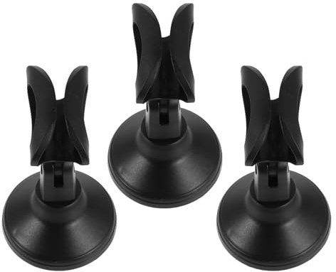 Cabilock Support de Microphone à Condensateur Réglable 3 Pièces avec Base Lestée et Pince, Pied de Micro de Table Stable pour Studio, Podcast, Radio, Gaming et Télétravail